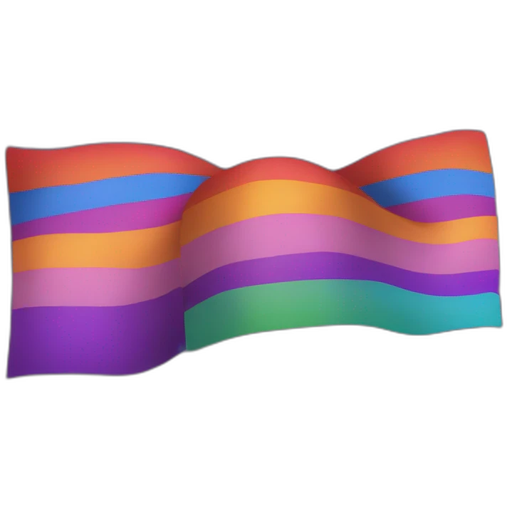 Among us gay pride flag emoji