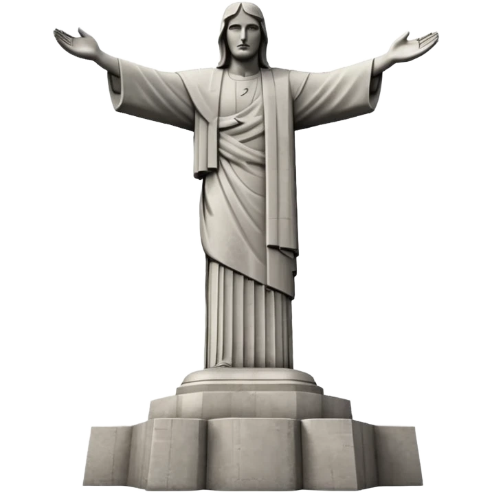 Christ the Redeemer (Rio de Janeiro, Brazil) emoji