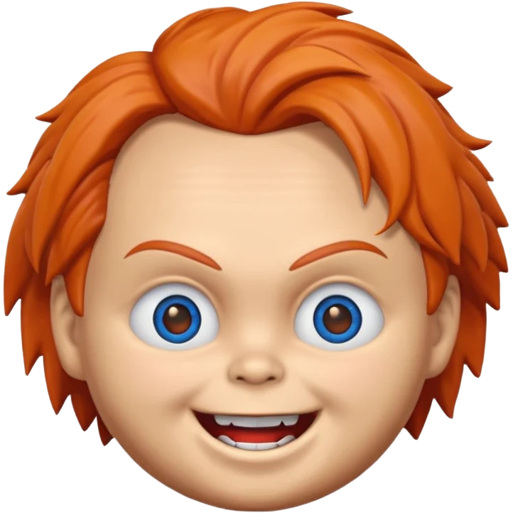 Un emojin de chuky emoji