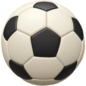 A mini football (futsal) ball placed on the court, with the goals and boundary lines visible in the background. The scene captures the fast-paced nature of the sport, with the compact indoor court and a focus on the ball ready for action. emoji