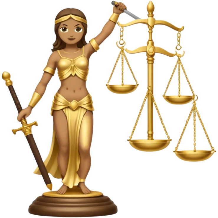 I want you to generate me a set of emojis about law, for example lady justice, a gavel and scales emoji