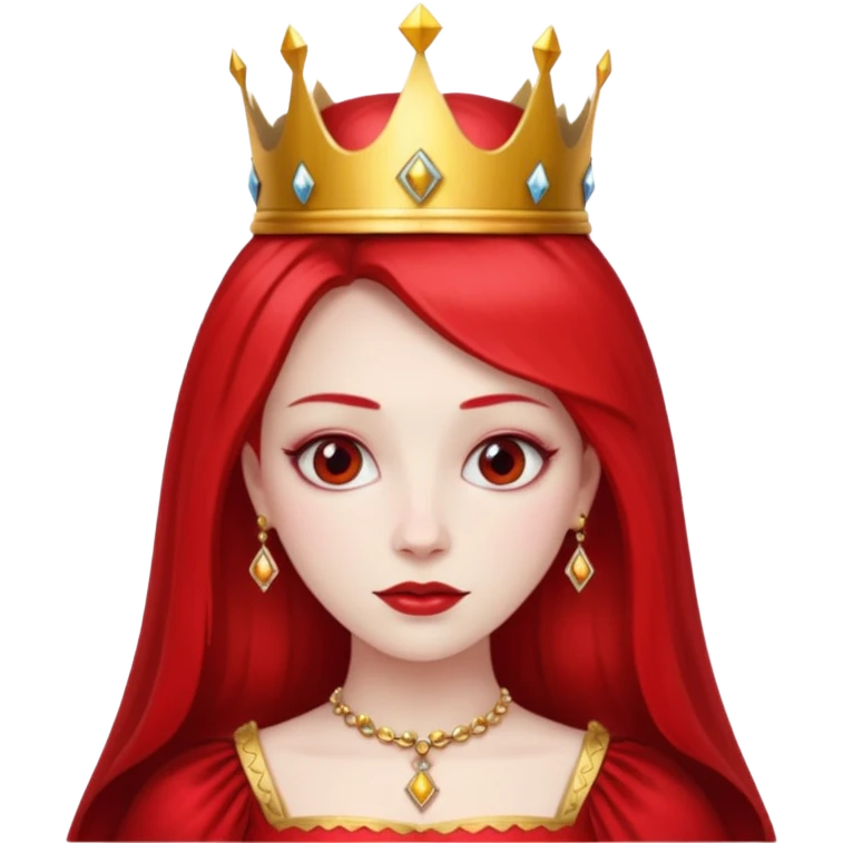 red queen in alice wonderland emoji