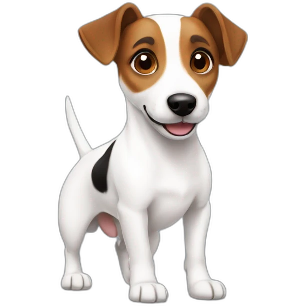 jack russel with name kokos emoji