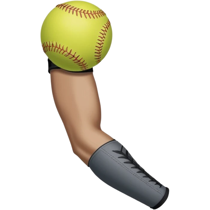 Softball sports tattoo arm sleeve emoji
