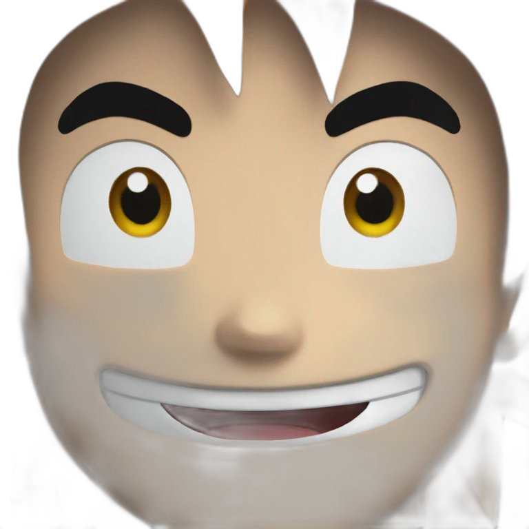 Goku smile emoji