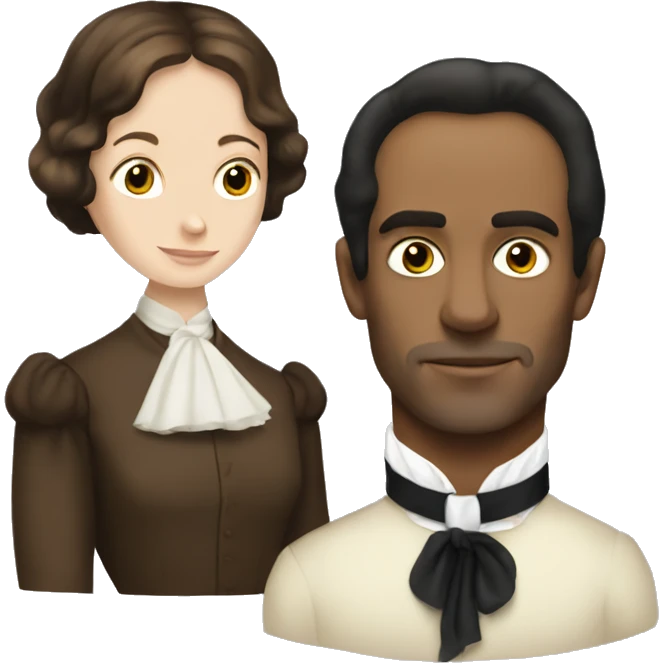 Jane Eyre and mr Rochester emoji