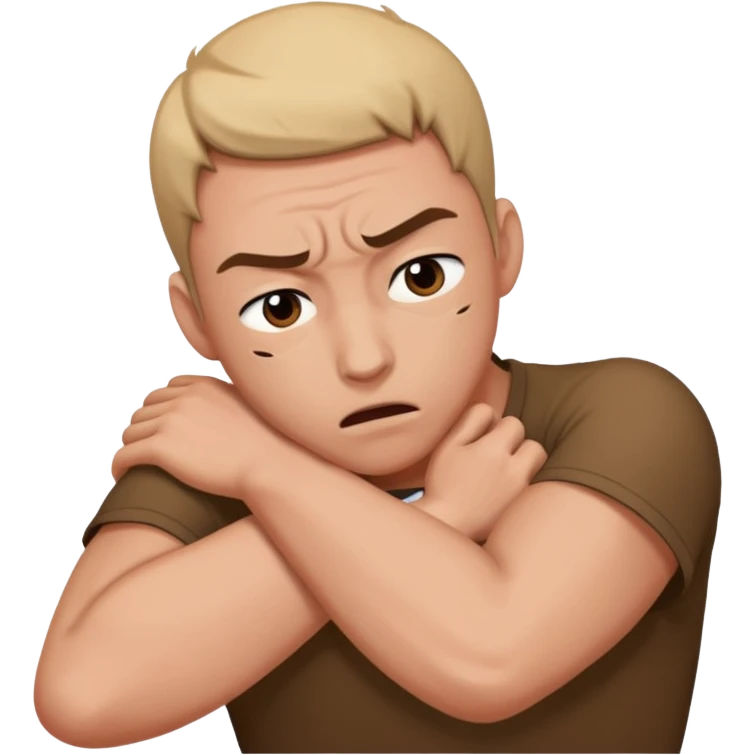 Someone in a headlock emoji