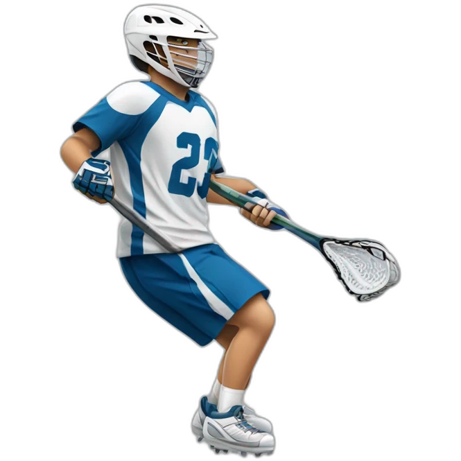 lacrosse player emoji
