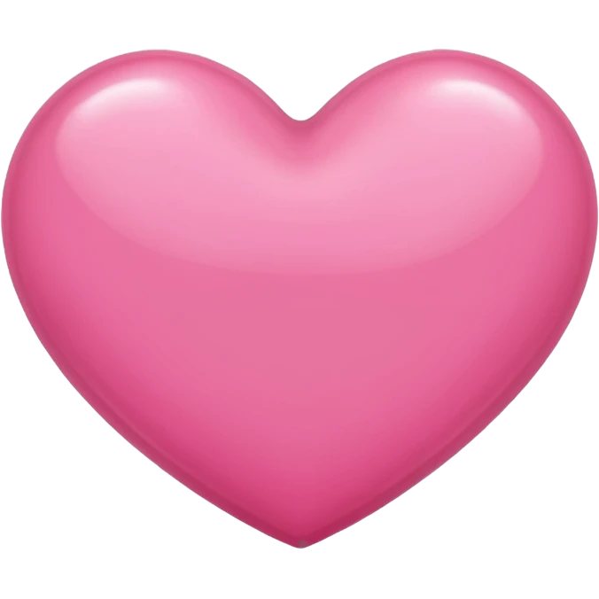Pink heart emoji