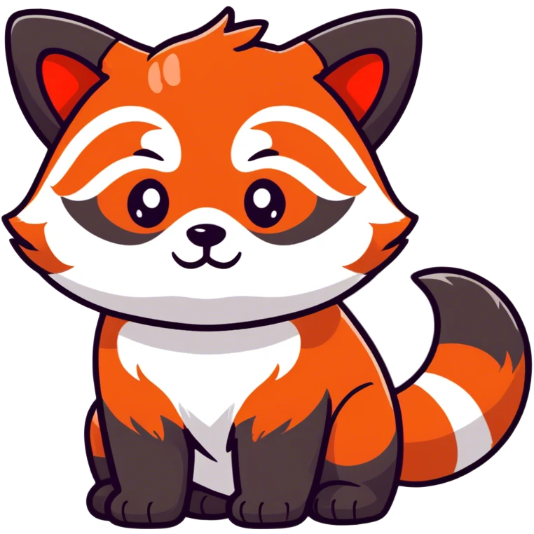 Red panda  emoji