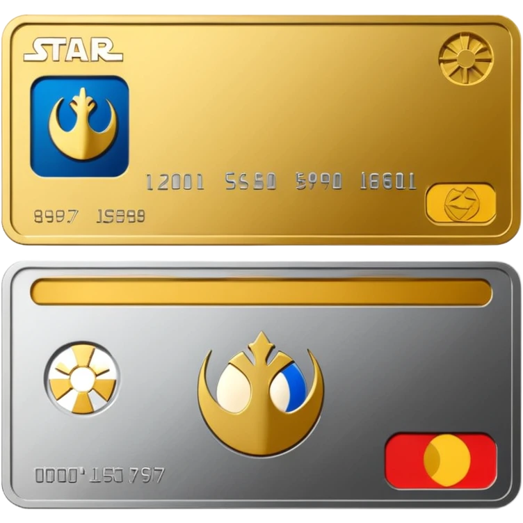 Star wars credits currency like a card emoji