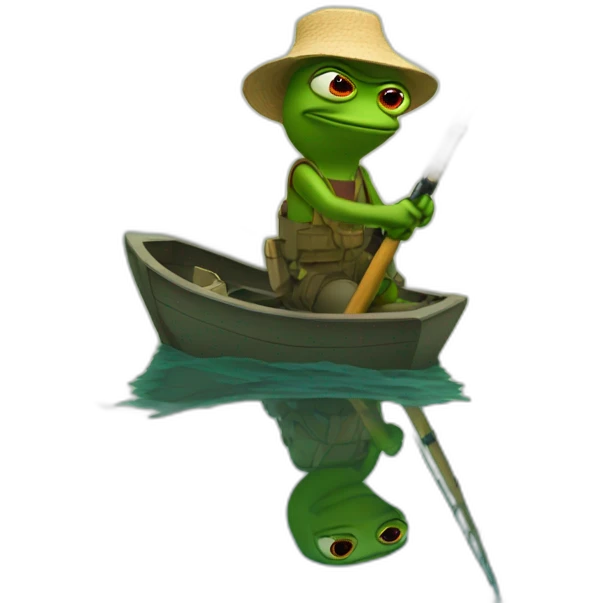 pepe fishing emoji
