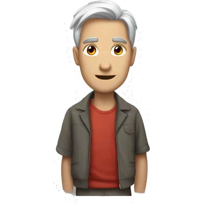 красный бабл ти emoji