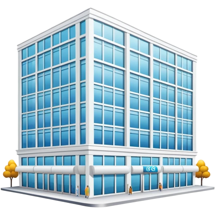 large shopping mall building emoji