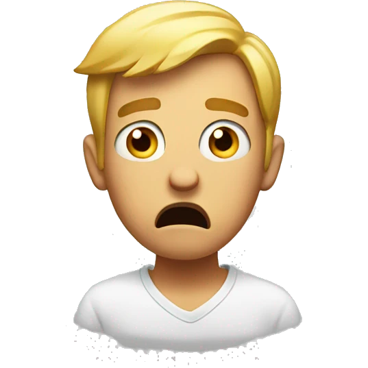 Dumbfounded emoji