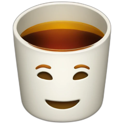 whiskey cup logo emoji