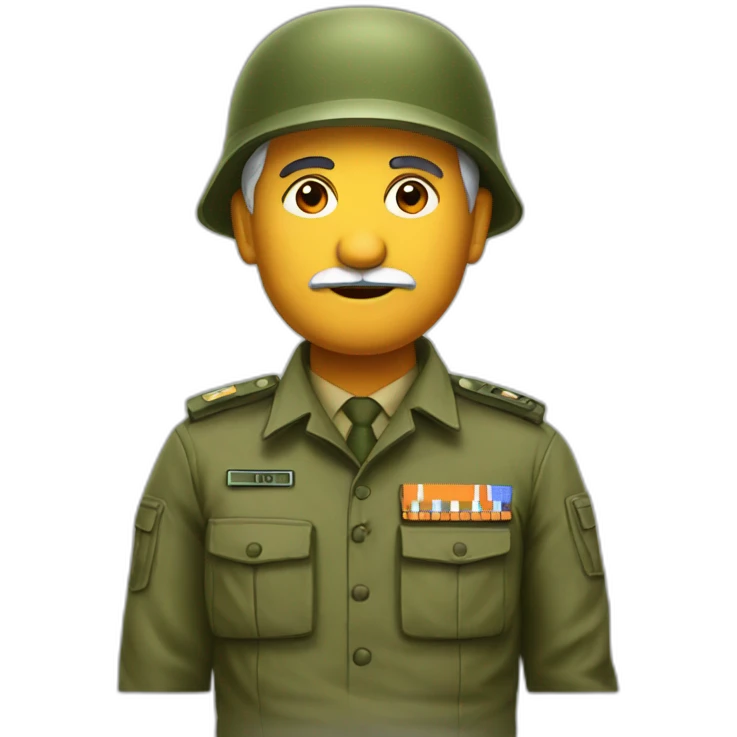 Modi army man  emoji
