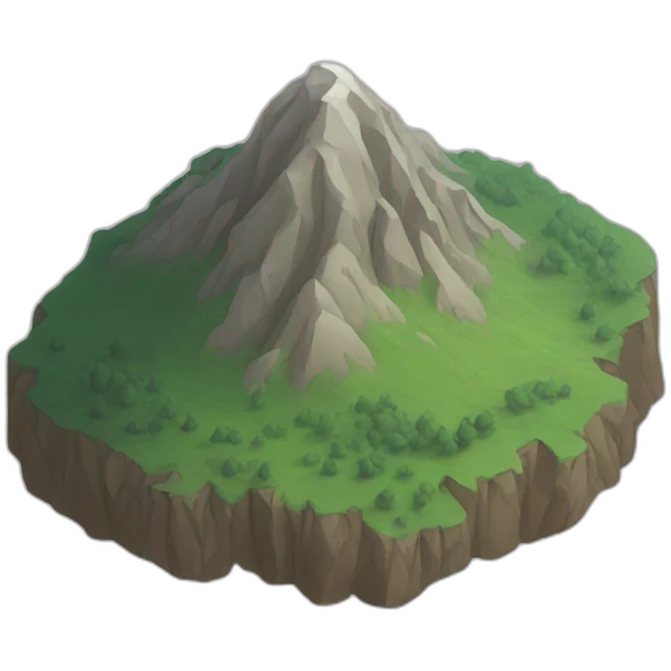Mountain emoji