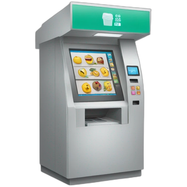 kiosk machine emoji