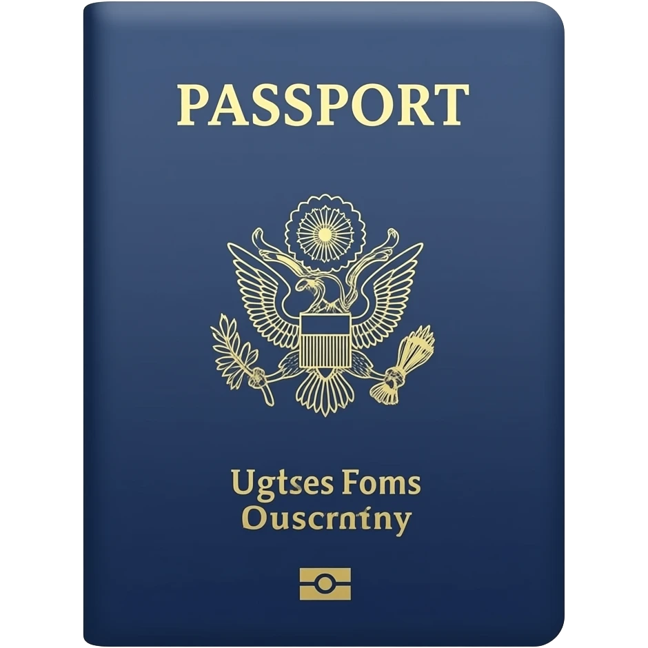 Create a passport emoji emoji