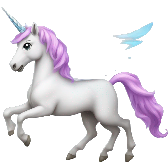 flying unicorn emoji