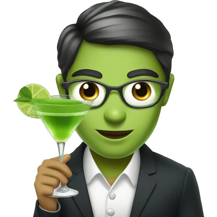 Matcha martini emoji