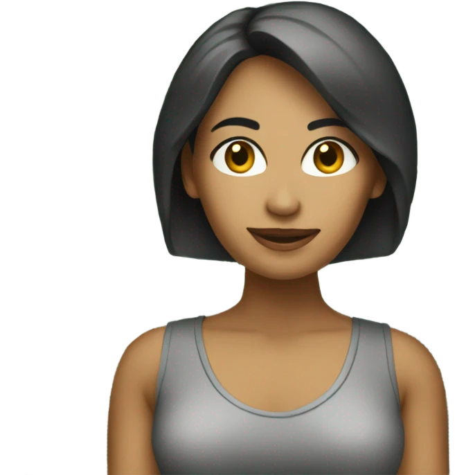 Mujer con dinero emoji