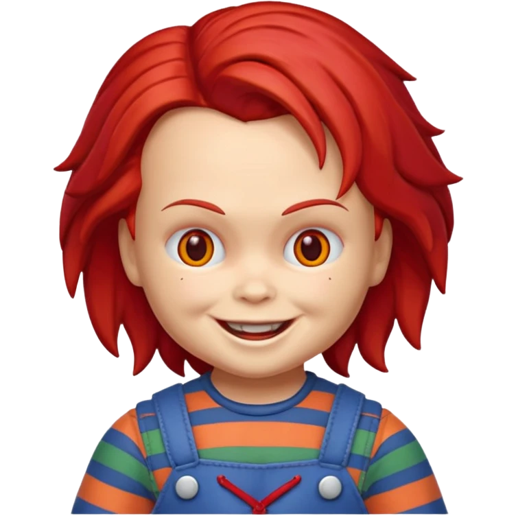 Un emojin de chuky emoji