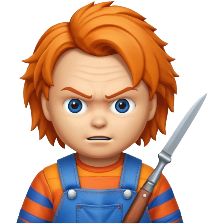 Un emojin de chuky emoji