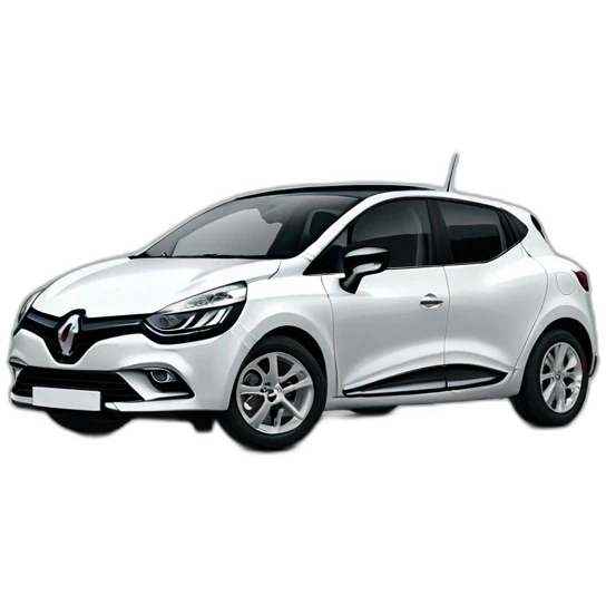 White Renault clio emoji