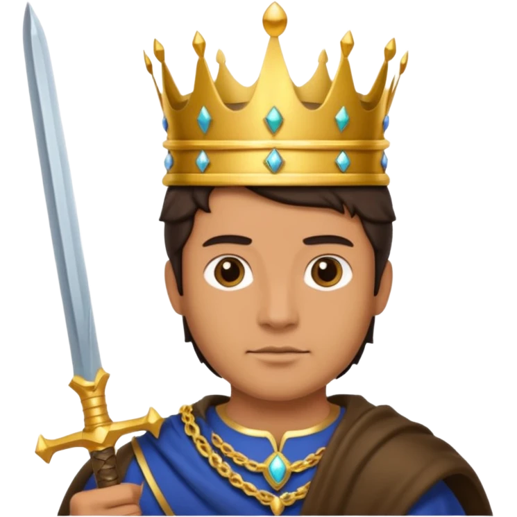 Uncut king emoji
