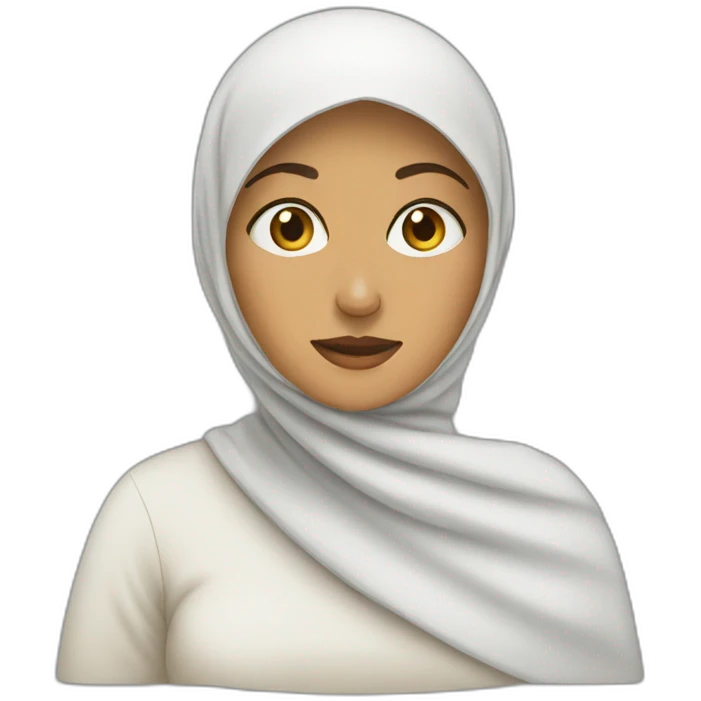 Women in hidjab emoji
