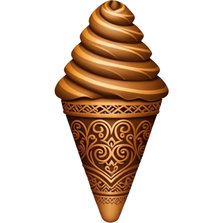 henna cone emoji