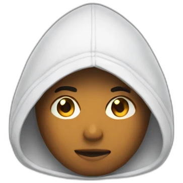 developer in a hoodie emoji
