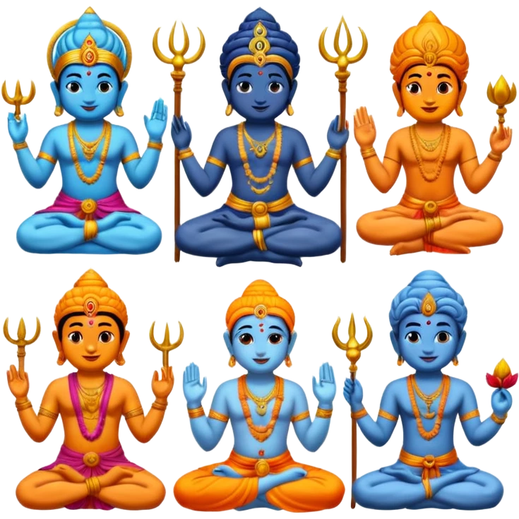 Gods of Hinduism emoji