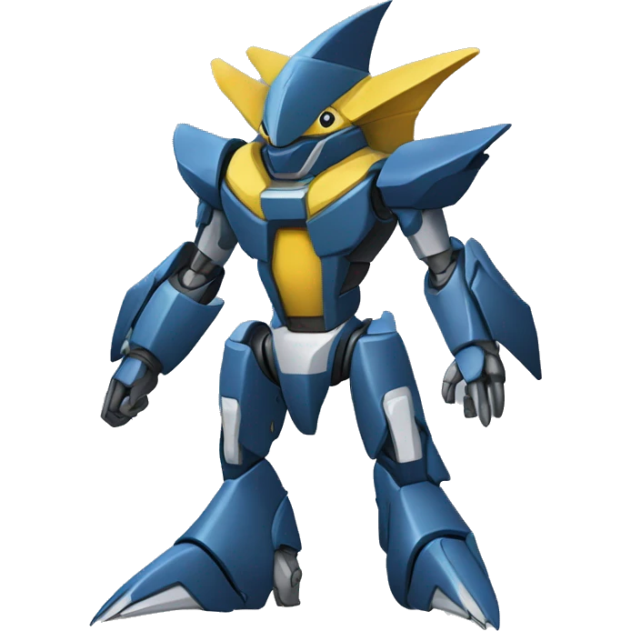 Sharpedo-Gabite-Medabot-Mecha full body emoji