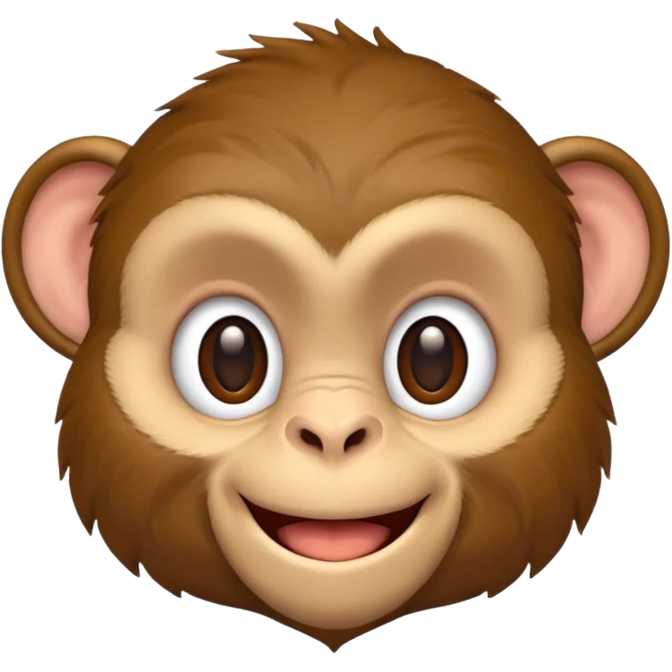 chatting monkey emoji