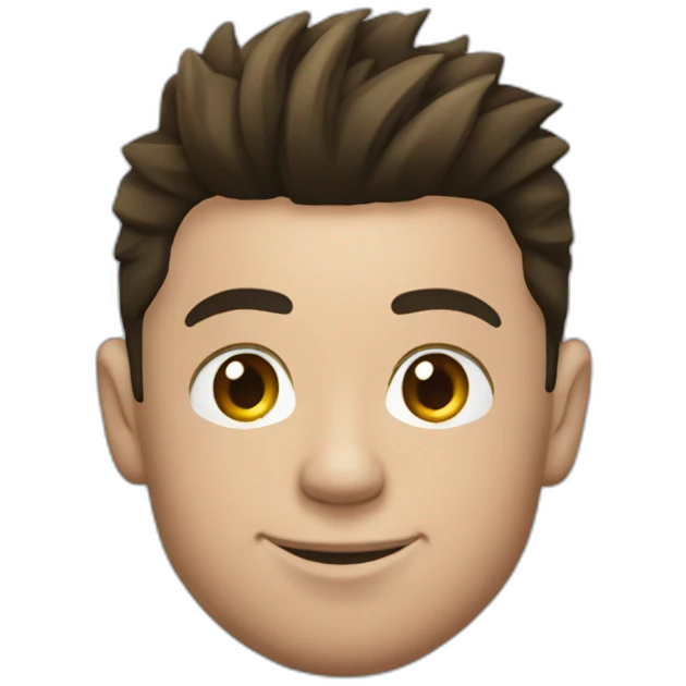Ronaldo sur le dos de messi emoji