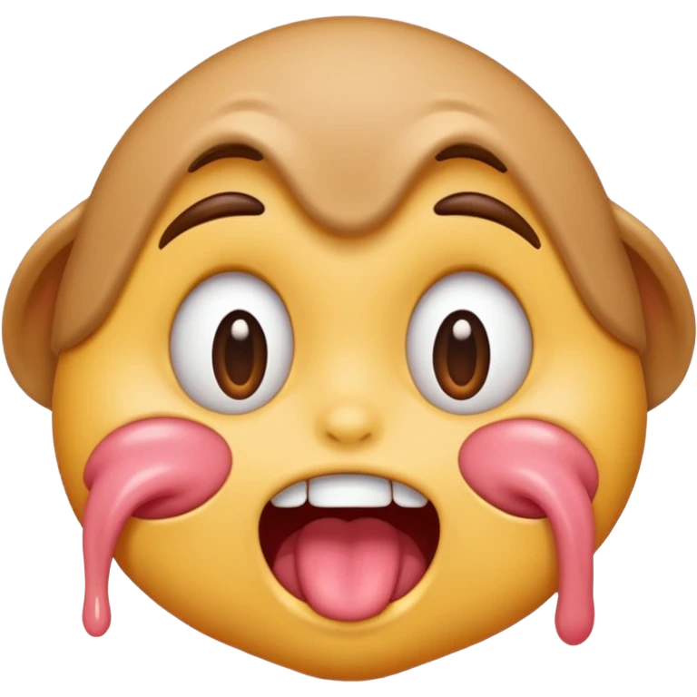 Hungry drooling emoji emoji