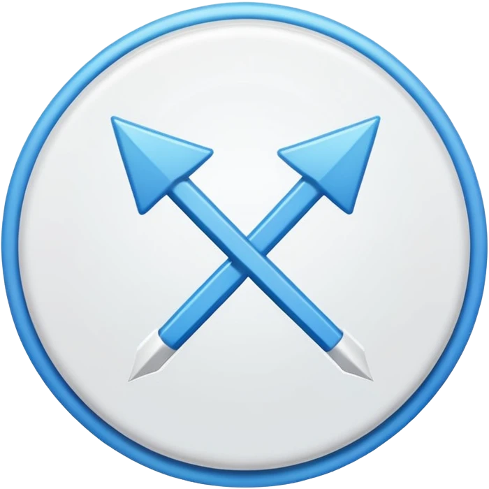 white round arrow, without back emoji