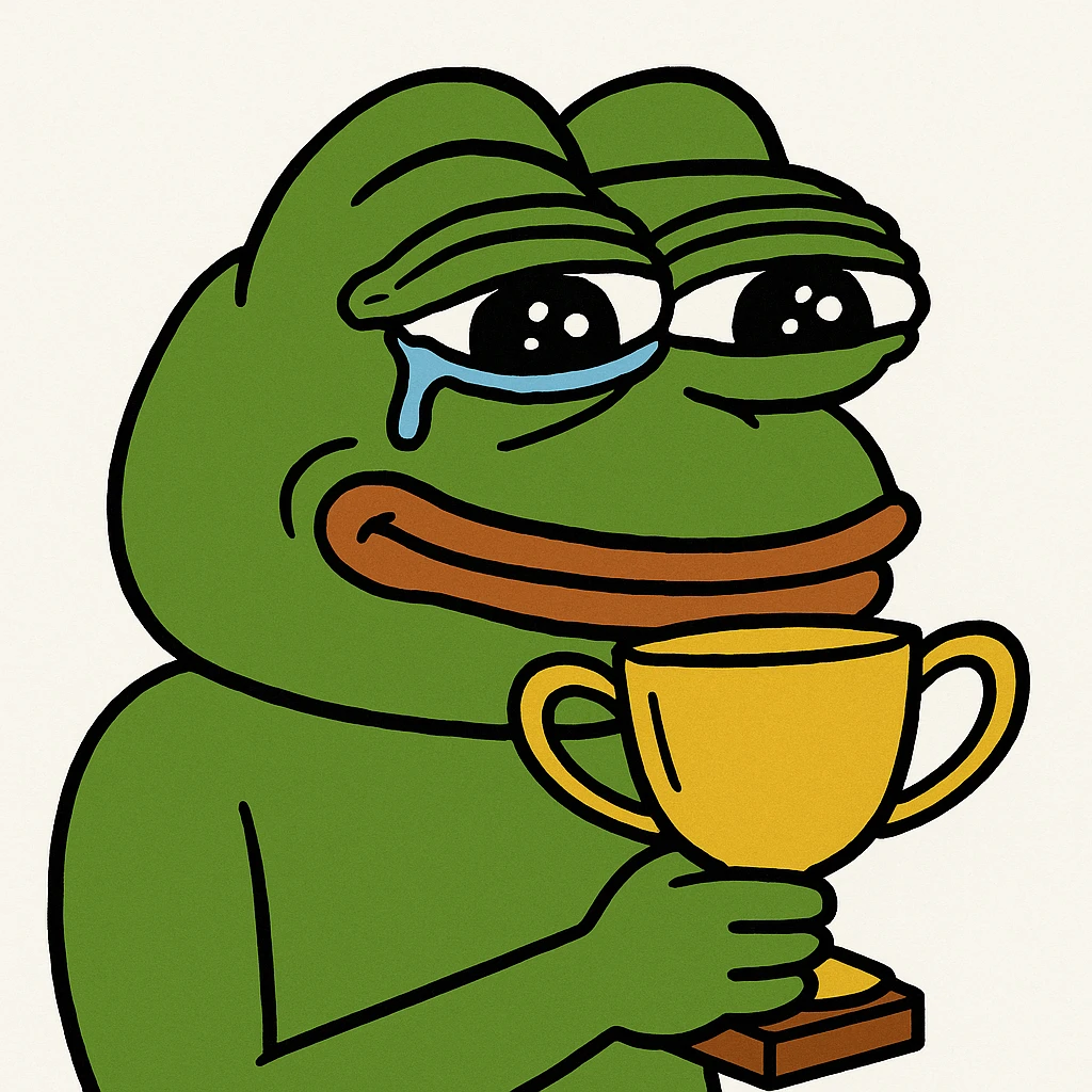 team celebrating with trophy emoji
