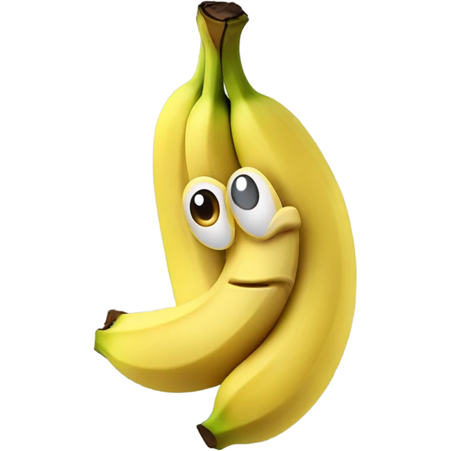 face banana emoji