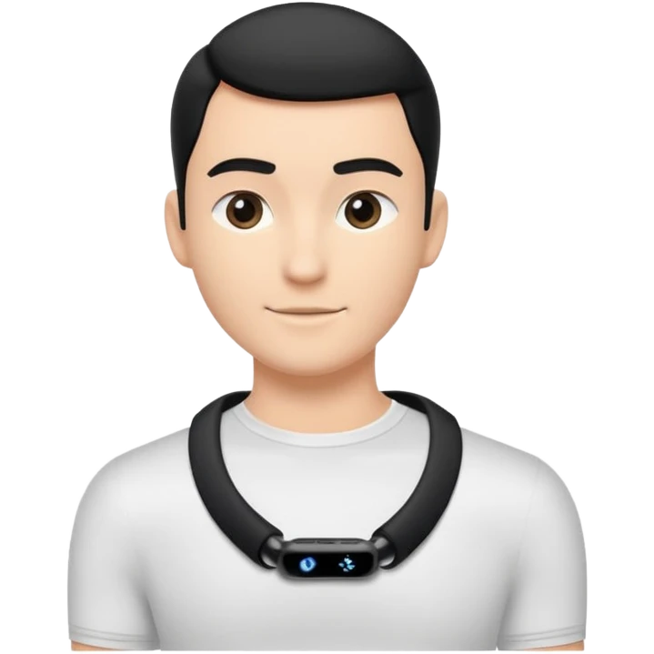 Neckband bleutooth emoji