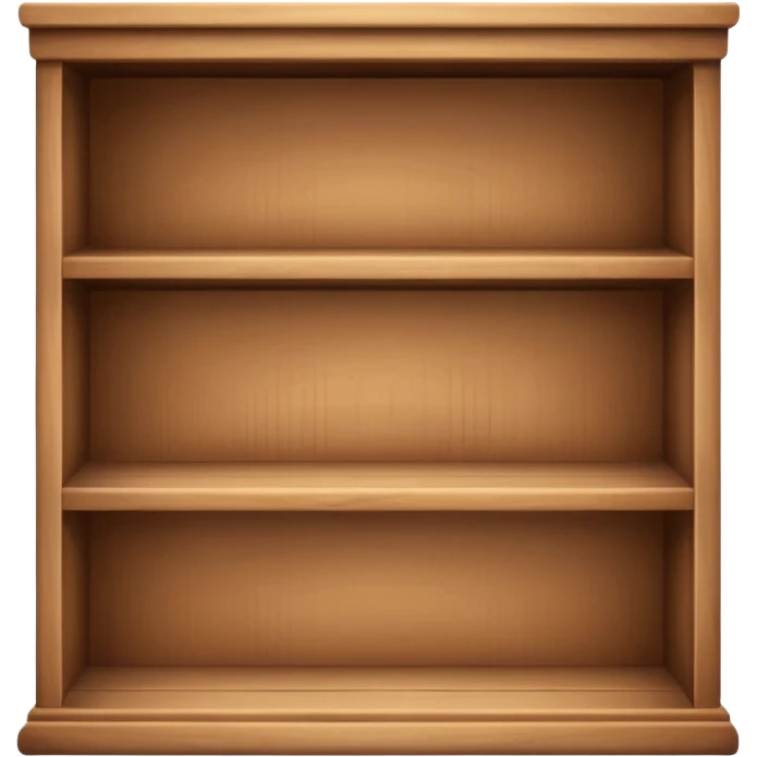 empty shelves in storage emoji