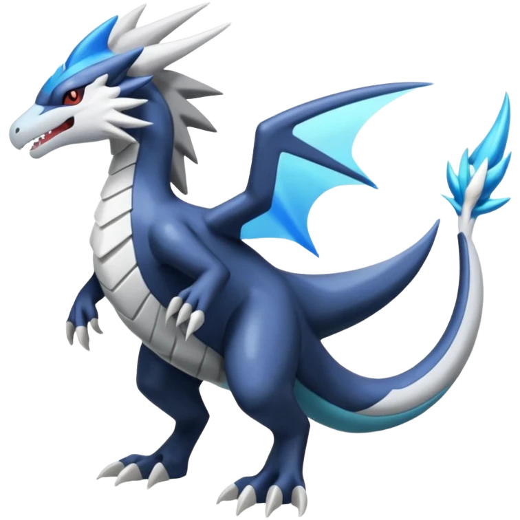 Silvally-Kyurem-Amaura-Latios-Salandit-fusion, full body emoji