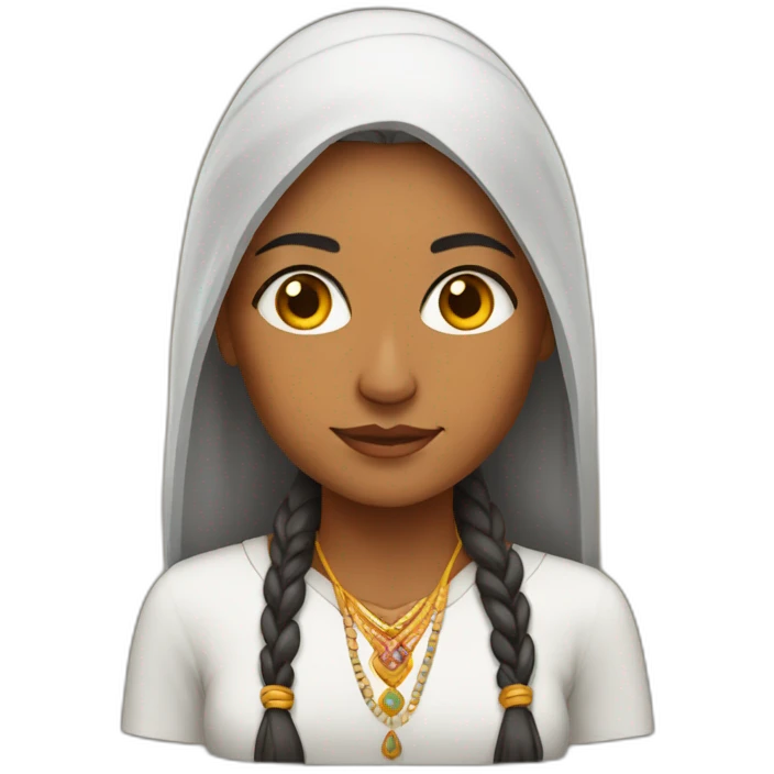 Strong indian women emoji
