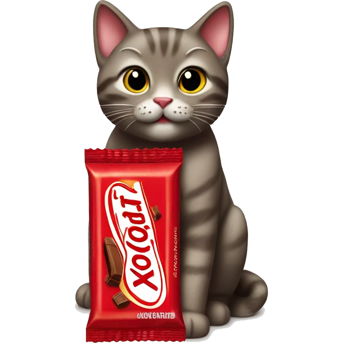 KitKat Candy Bar + Cat emoji
