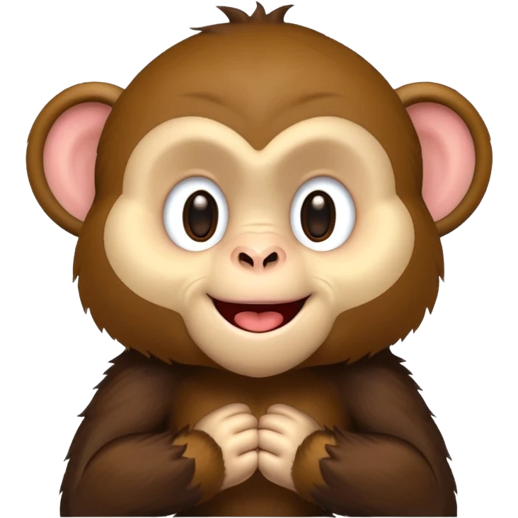 cute monkey emoji