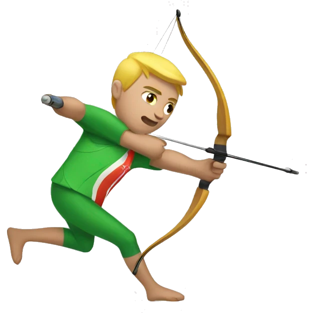 olympics archery mon emoji