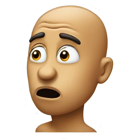 thinking emoji with finger on nose emoji